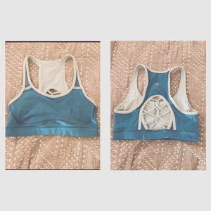 Lululemon Weave/Lace-Up Sports Bra - Size 6 *RARE*